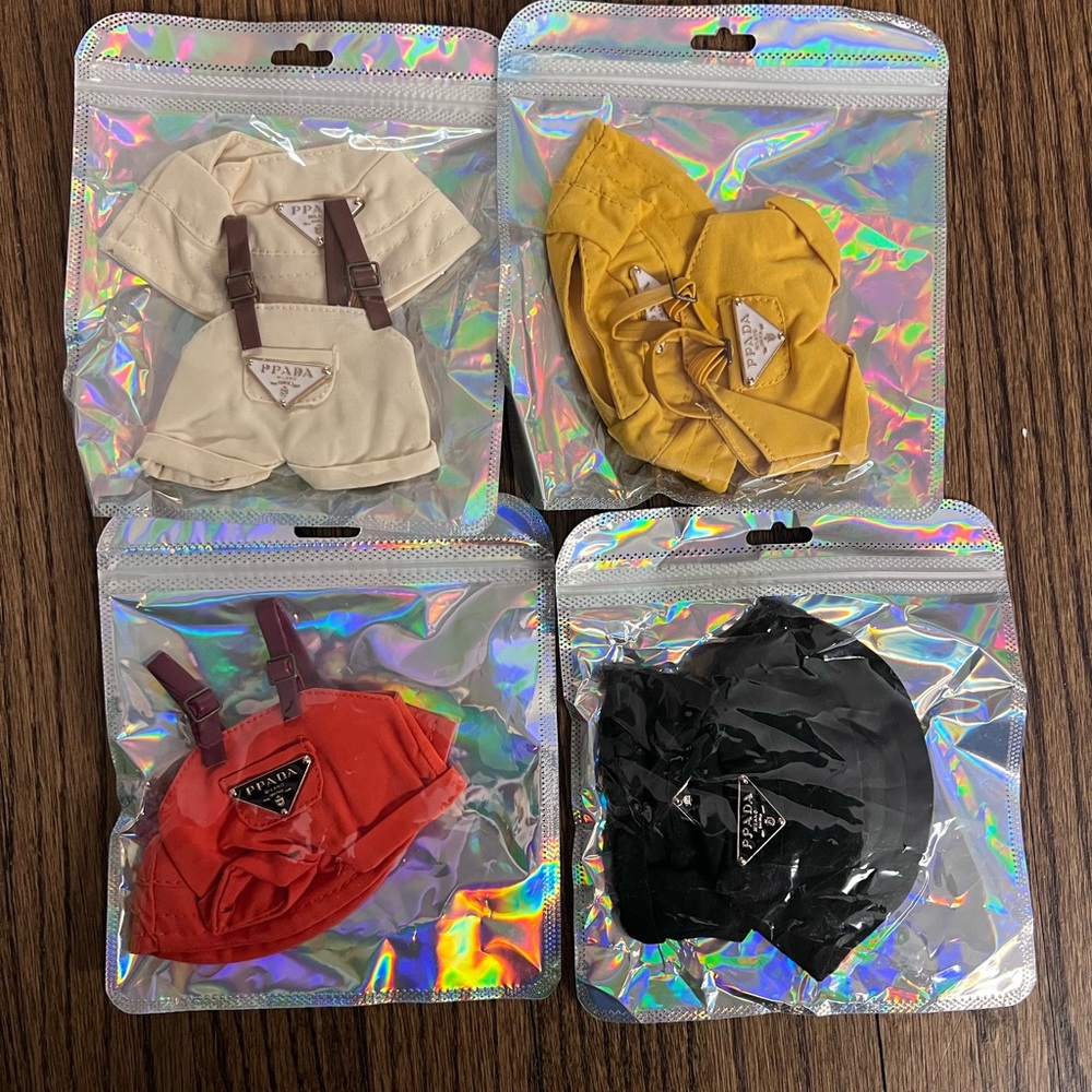 Labubu PPADA Overalls & Bucket Hat NWT - Picture 5 of 5